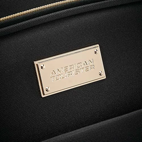 American Tourister Belle Voyage Softside Luggage With Spinner Wheels, Black, Checked-Large 28-Inch 2 American Tourister Belle Voyage Softside Luggage With Spinner Wheels, Black, Checked-Large 28-Inch - Image 2