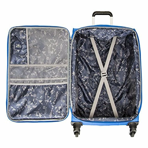 Skyway Mirage 2.0 | 5-Piece Set | 16" Underseater, 20", 24" And 28" Expandable Spinners, Travel Pillow (Blue Royal) 6 Skyway Mirage 2.0 | 5-Piece Set | 16" Underseater, 20", 24" And 28" Expandable Spinners, Travel Pillow (Blue Royal) - Image 6