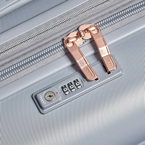 DELSEY Paris Cruise 3.0 Hardside Expandable Luggage With Spinner Wheels, Platinum, Checked-Large 28 Inch 7 DELSEY Paris Cruise 3.0 Hardside Expandable Luggage With Spinner Wheels, Platinum, Checked-Large 28 Inch - Image 7