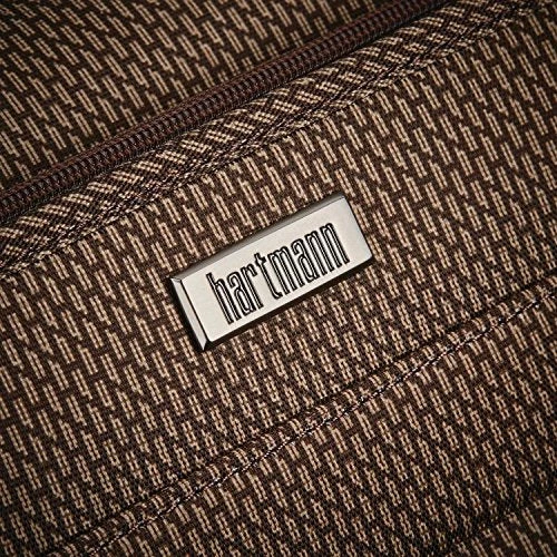 Hartmann Century Carry On Wheeled Garment Bag Carry-On Luggage, Mocha Monogram 5 Hartmann Century Carry On Wheeled Garment Bag Carry-On Luggage, Mocha Monogram - Image 5