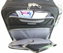 Boardingblue Airlines Personal Item Under Seat Basic Small Luggage 16.5" (Black) -TRAVELPRO Sales 7127Fpx 2BL1L