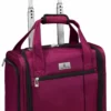London Fog Cranford 15" Under The Seat Bag, Cranberry