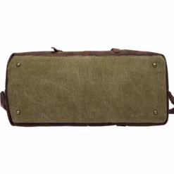 Duffel Bag, Berchirly 21" Large Canvas Leather Travel Sports Gym Bag Toiletry Bag Shoulder Carryon Luggage For Men Women - Army Green -TRAVELPRO Sales 71MWrNlVTaL