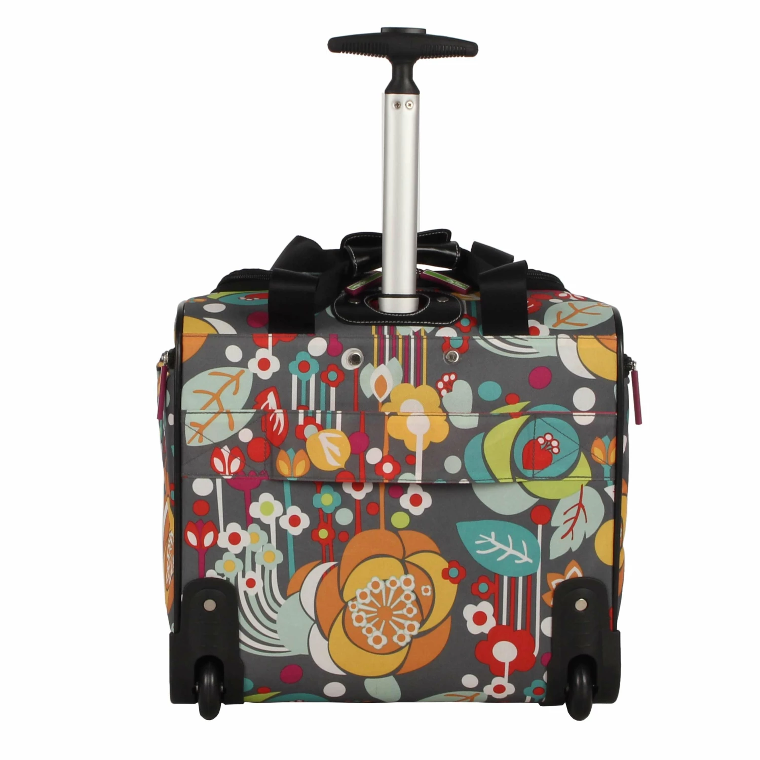 Lily Bloom 15" Under The Seat Design Pattern Carry On Bag With Rolling Wheels (One Size, Bliss) 2 Lily Bloom 15" Under The Seat Design Pattern Carry On Bag With Rolling Wheels (One Size, Bliss) - Image 2