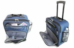 Boardingblue Rolling Personal Item Luggage For Jetblue Sun Country Airlines 16.5" (Navy) -TRAVELPRO Sales 71Vd vXCKBL 02af22f8 b23d 4878 987f a85a765a0623