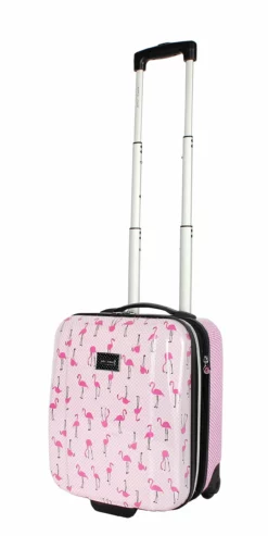 Betsey Johnson 4 Pieces Luggage Set - ABS+PC Hardside Lightweight Durable Rolling Suitcase With Spinner Wheels - Set Includes; 15", 20", 26", 30" -TRAVELPRO Sales 71WZr8gqvmL