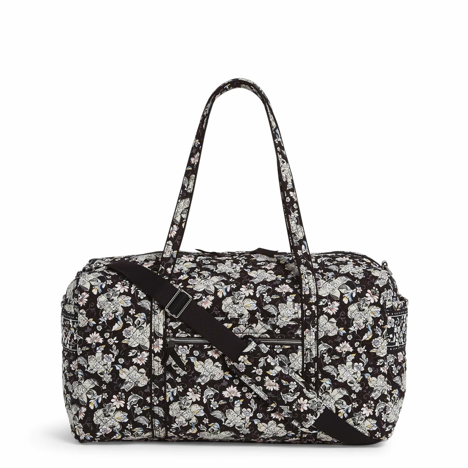 Vera Bradley Women's Signature Cotton Large Travel Duffel Travel Bag, Holland Garden, One Size 4 Vera Bradley Women's Signature Cotton Large Travel Duffel Travel Bag, Holland Garden, One Size - Image 4