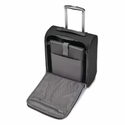Samsonite SoLyte DLX Softside Luggage, Midnight Black, Underseat -TRAVELPRO Sales 81RR47DGufL