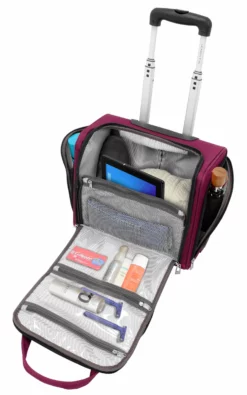 London Fog Cranford 15" Under The Seat Bag, Cranberry -TRAVELPRO Sales 81UnqL0aibL 380e9196 7a1b 4844 bf5a cf6a3eda796c