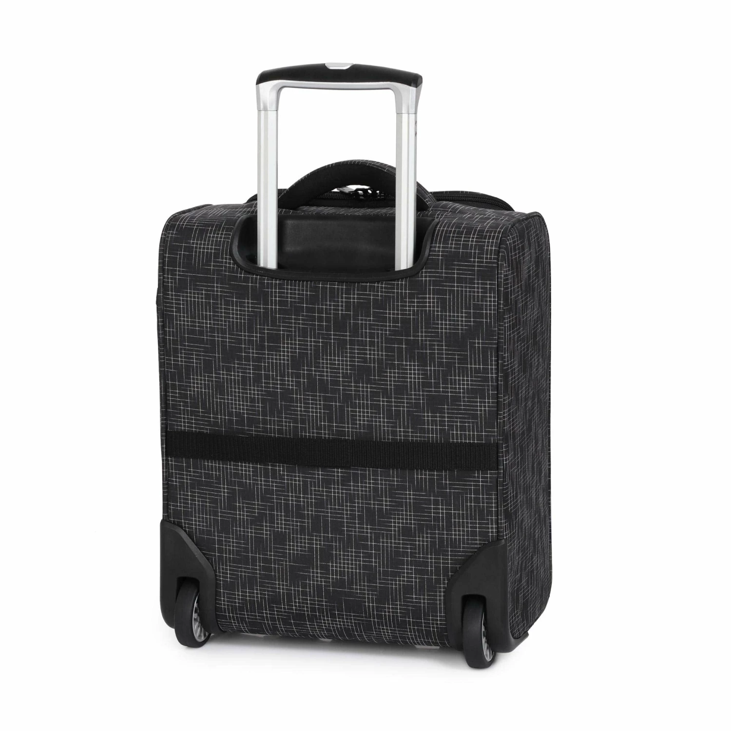 It Luggage 17.1" Stitched Squares 2 Wheel Underseat Tote, Black 5 It Luggage 17.1" Stitched Squares 2 Wheel Underseat Tote, Black - Image 5