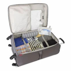 SWISSGEAR 7362 3-Piece Expandable Lightweight Rolling Spinner Luggage Set | Wheeled Travel Suitcases | 20-inch, 24-inch, 28-inch - Gray 11 SWISSGEAR 7362 3-Piece Expandable Lightweight Rolling Spinner Luggage Set | Wheeled Travel Suitcases | 20-inch, 24-inch, 28-inch - Gray -TRAVELPRO Sales 81fgFZwJ80L