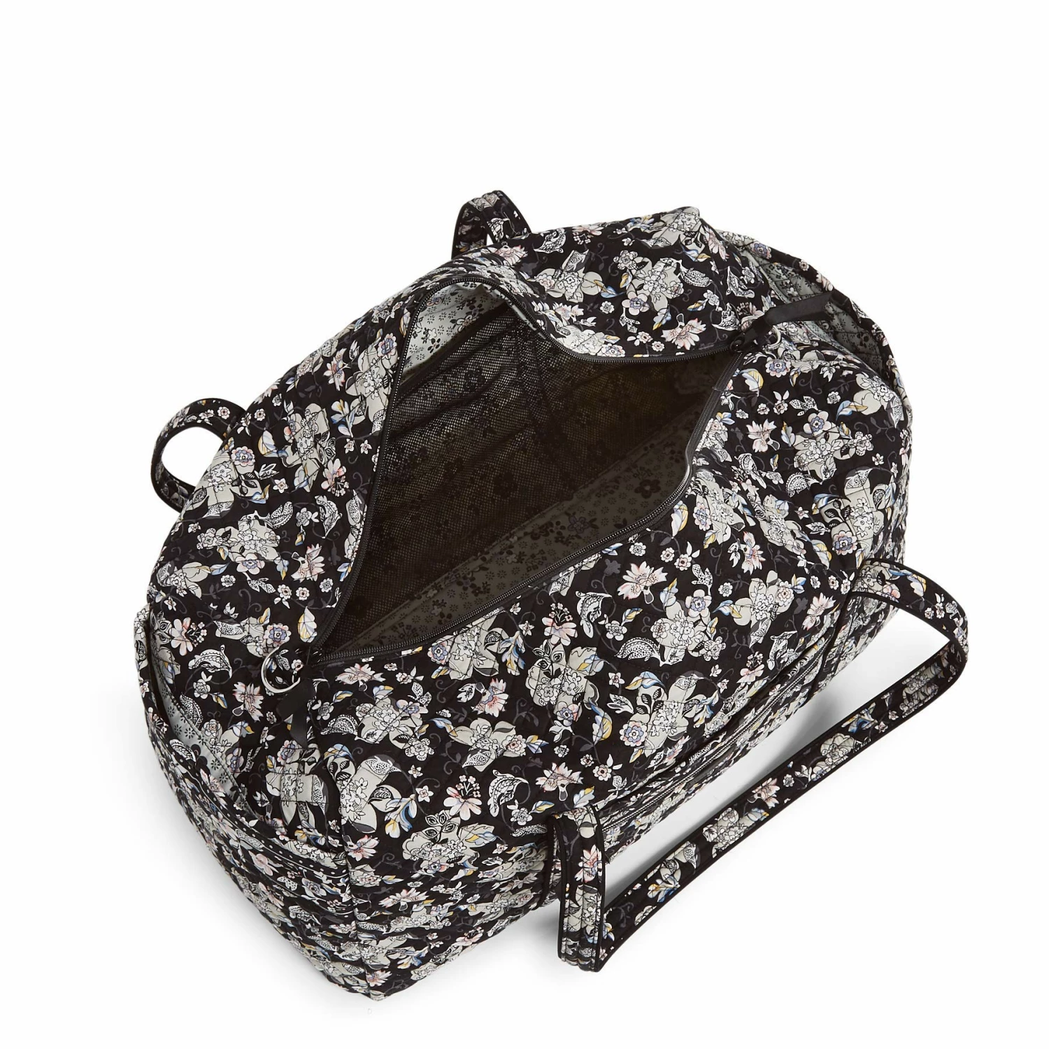 Vera Bradley Women's Signature Cotton Large Travel Duffel Travel Bag, Holland Garden, One Size 5 Vera Bradley Women's Signature Cotton Large Travel Duffel Travel Bag, Holland Garden, One Size - Image 5