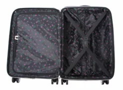 Betsey Johnson 30 Inch Checked Luggage Collection - Expandable Scratch Resistant (ABS + PC) Hardside Suitcase - Designer Lightweight Bag With 8-Rolling Spinner Wheels (Stripe Roses) 10 Betsey Johnson 30 Inch Checked Luggage Collection - Expandable Scratch Resistant (ABS + PC) Hardside Suitcase - Designer Lightweight Bag With 8-Rolling Spinner Wheels (Stripe Roses) -TRAVELPRO Sales 81tafD6Tx4L