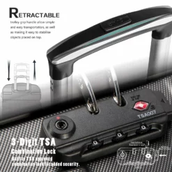 COOLIFE Luggage 3 Piece Set Suitcase Spinner Hardshell Lightweight TSA Lock (sliver3) 9 COOLIFE Luggage 3 Piece Set Suitcase Spinner Hardshell Lightweight TSA Lock (sliver3) -TRAVELPRO Sales 81wIhtjFwhL 79ced7fe e3cd 496c 8886 5307c8e95e6e