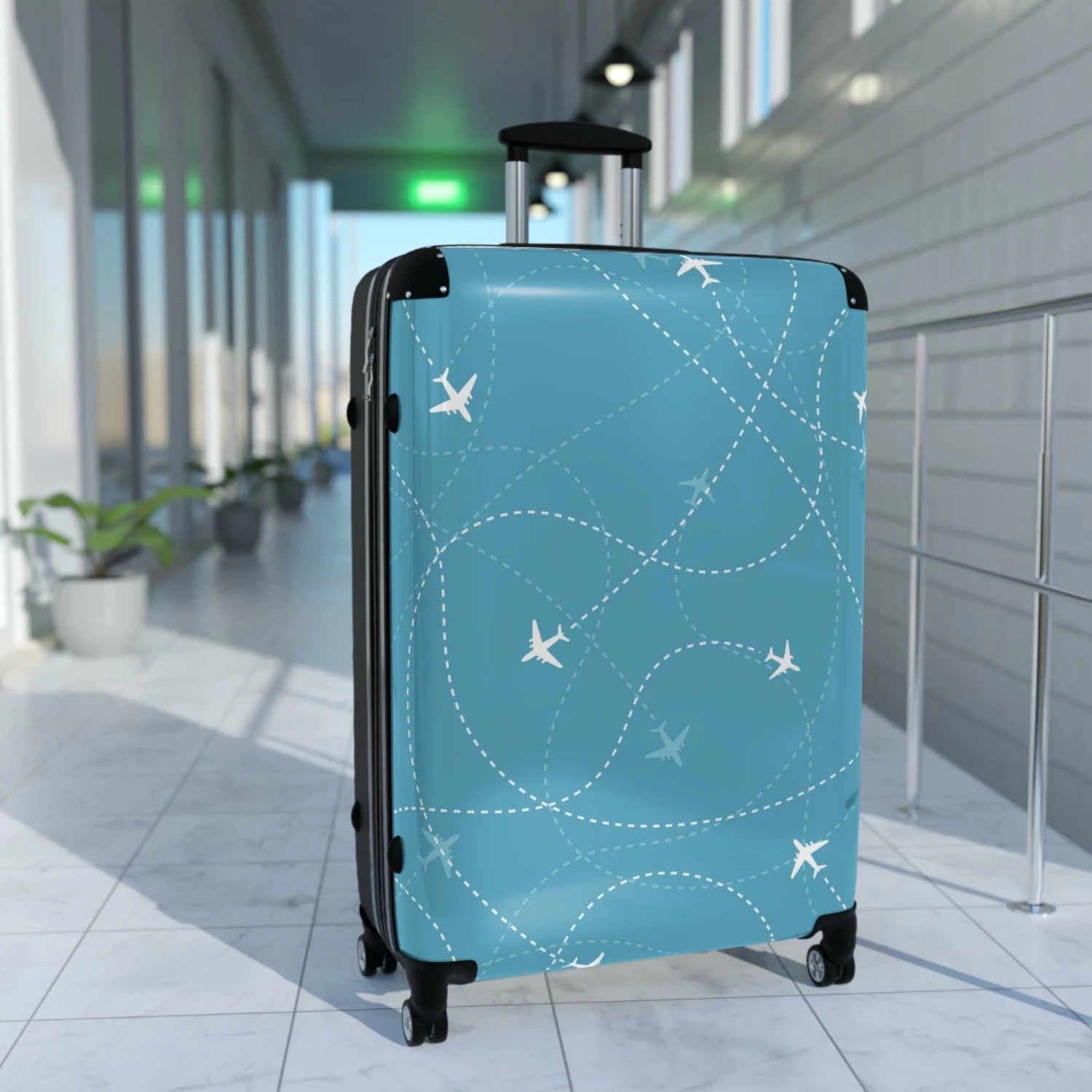 LFO - Luggage Factory - Suitcase - Planes Trails - Carry On 12 LFO - Luggage Factory - Suitcase - Planes Trails - Carry On - Image 12