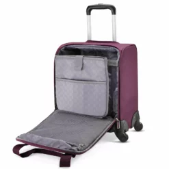 Samsonite Underseat Spinner With USB Port Carry-On Luggage, Purple, One Size -TRAVELPRO Sales 91C 9Q6k7aL