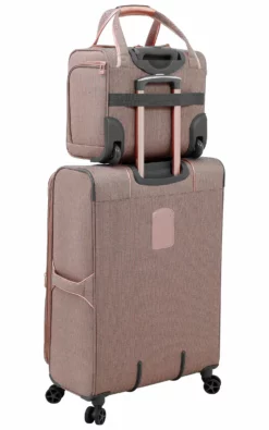 London Fog Newcastle 15" Under The Seat Bag, Rose Charcoal 8 London Fog Newcastle 15" Under The Seat Bag, Rose Charcoal -TRAVELPRO Sales 91DDQ7ouRcL