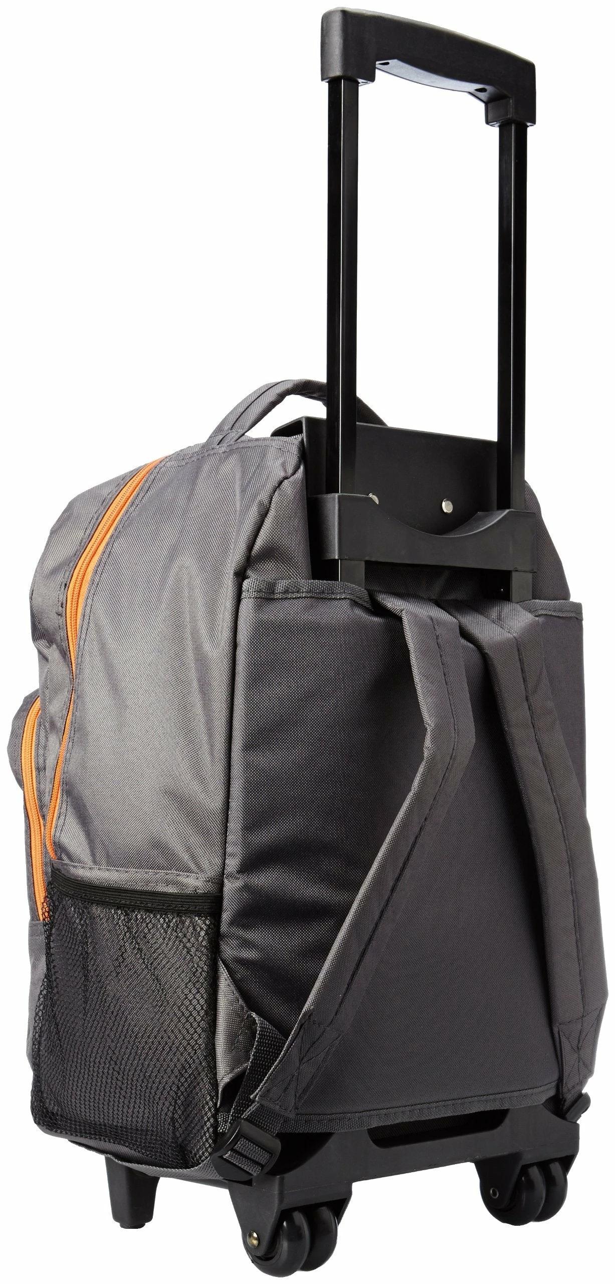 Rockland Luggage 17 Inch Rolling Backpack, Charcoal, One Size 2 Rockland Luggage 17 Inch Rolling Backpack, Charcoal, One Size - Image 2