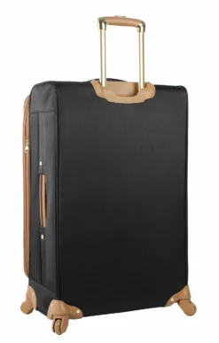 Steve Madden Luggage 3 Piece Softside Spinner Suitcase Set Collection (20"/28"/Under Seat Bag) (Harlo Black) -TRAVELPRO Sales 91LFj164 2BfL