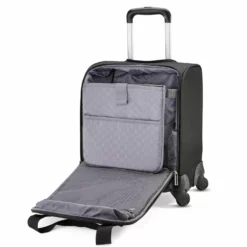Samsonite Underseat Spinner With USB Port Carry-On Luggage, Jet Black, One Size -TRAVELPRO Sales 91zihGgSKbL