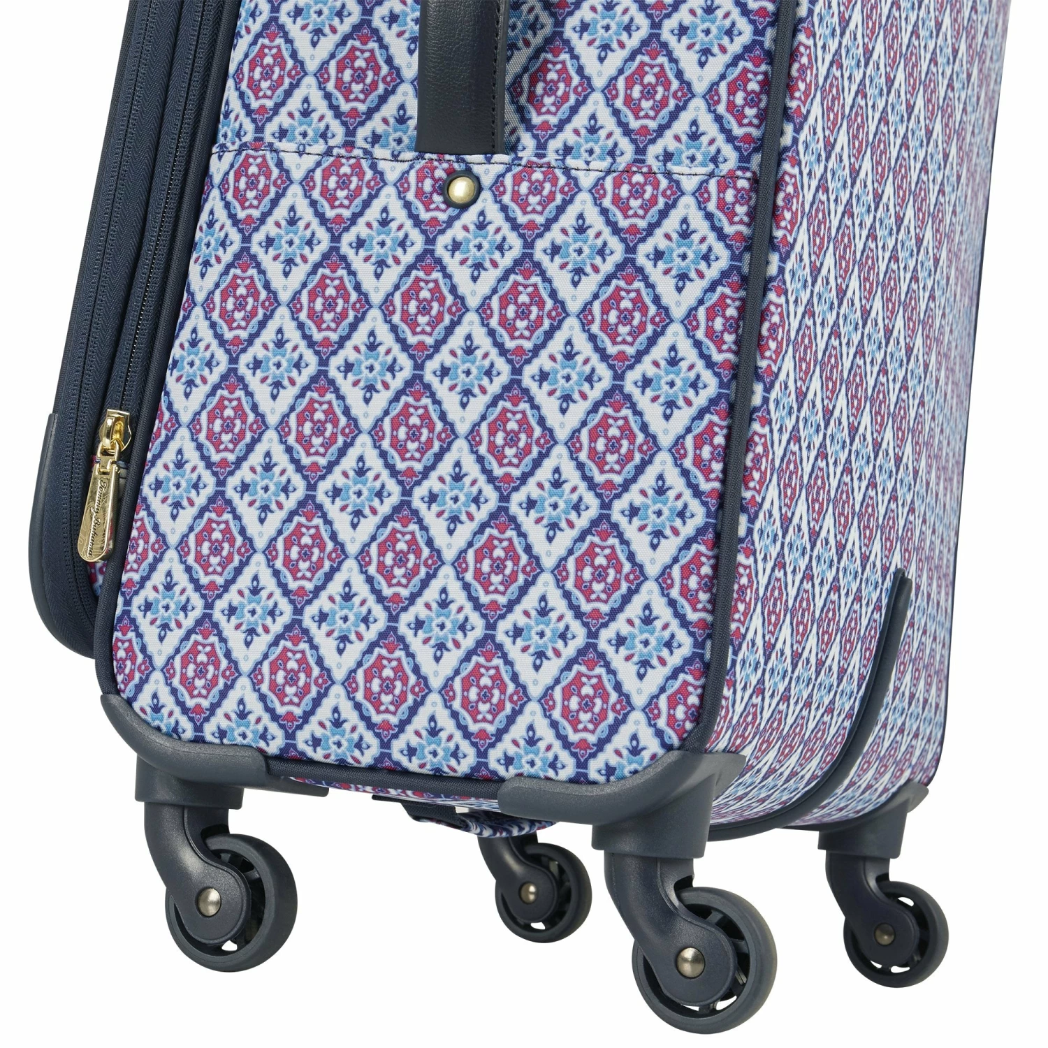 Tommy Bahama Lightweight Spinner Luggage - Expandable Suitcases For Men And Travel With Rolling Wheels, Pink/Blue 2 Tommy Bahama Lightweight Spinner Luggage - Expandable Suitcases For Men And Travel With Rolling Wheels, Pink/Blue - Image 2