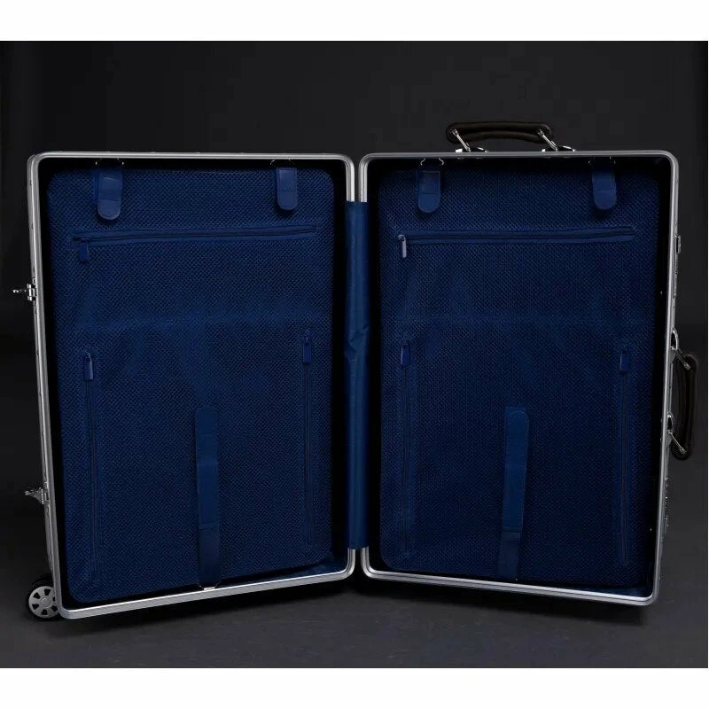 Aluminum Magnesium Designer Luggage Male And Female Universal Wheel 5 Aluminum Magnesium Designer Luggage Male And Female Universal Wheel - Image 5