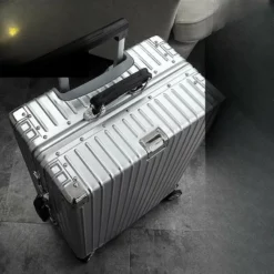 Aluminum Magnesium Designer Luggage Male And Female Universal Wheel 19 Aluminum Magnesium Designer Luggage Male And Female Universal Wheel -TRAVELPRO Sales Aluminum Magnesium Designer Luggage Male And Female Universal Wheel Boarding Trolley Case Password Aluminum Frame Suitcase 6539be99 1ae1 465e 8946 3adce5c5d08a
