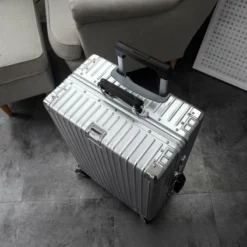 Aluminum Magnesium Designer Luggage Male And Female Universal Wheel