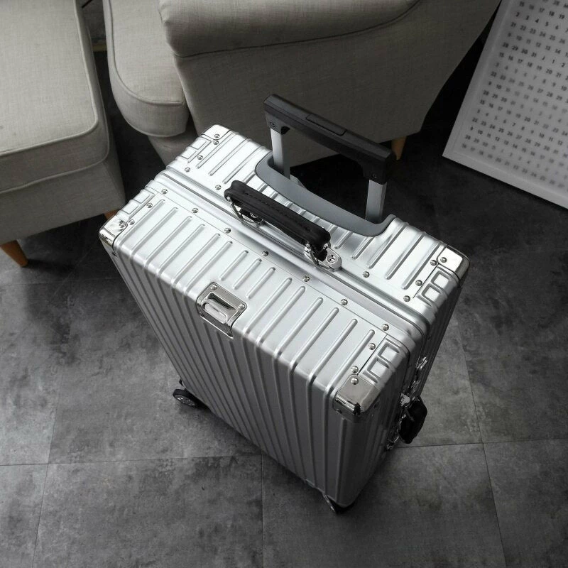 Aluminum Magnesium Designer Luggage Male And Female Universal Wheel 1 Aluminum Magnesium Designer Luggage Male And Female Universal Wheel