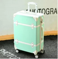 Carrylove Women Spinner Abs Retro Luggage 20"22"24"26" Trolley Bag 18 Carrylove Women Spinner Abs Retro Luggage 20"22"24"26" Trolley Bag -TRAVELPRO Sales Carrylove women spinner abs retro luggage 20 22 24 26 trolley bag vintage suitcase set on.jpg 640x640 13a1da28 75b5 4af7 ada1 1fbd11e952eb
