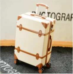 Carrylove Women Spinner Abs Retro Luggage 20"22"24"26" Trolley Bag 27 Carrylove Women Spinner Abs Retro Luggage 20"22"24"26" Trolley Bag -TRAVELPRO Sales Carrylove women spinner abs retro luggage 20 22 24 26 trolley bag vintage suitcase set on.jpg 640x640 5d213d4a b4af 4b93 b2c0 0b1274bdd926