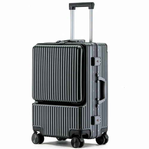 KANGSHILU Aluminum Frame 20 Inches Travel Suitcases Universal Wheel 13 KANGSHILU Aluminum Frame 20 Inches Travel Suitcases Universal Wheel - Image 13