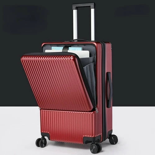 KANGSHILU Aluminum Frame 20 Inches Travel Suitcases Universal Wheel 8 KANGSHILU Aluminum Frame 20 Inches Travel Suitcases Universal Wheel - Image 8