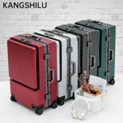 KANGSHILU Aluminum Frame 20 Inches Travel Suitcases Universal Wheel 18 KANGSHILU Aluminum Frame 20 Inches Travel Suitcases Universal Wheel -TRAVELPRO Sales KANGSHILU Aluminum Frame 20 Inches Travel Suitcases Universal Wheel Trolley PC Box Trolley Luggage Bag Men 7a3cb713 de3d 41a8 8fe9 2a609cda9c37