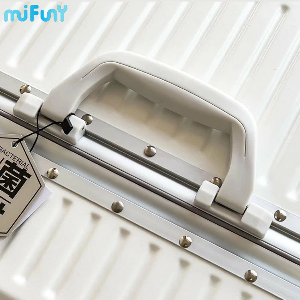MIFUNY Travel Luggage With Cup Holder Aluminum Frame Suitcase Large 5 MIFUNY Travel Luggage With Cup Holder Aluminum Frame Suitcase Large - Image 5
