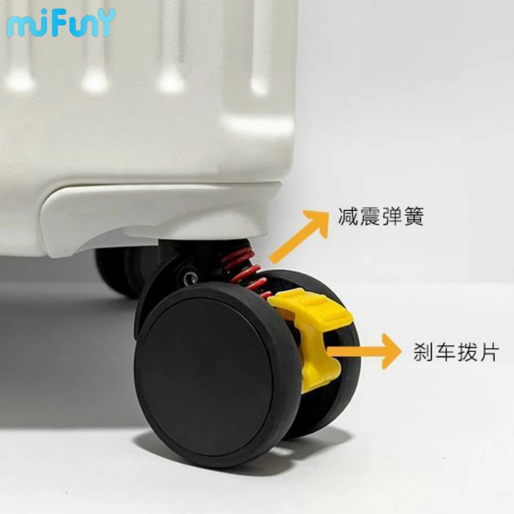 MIFUNY Travel Luggage With Cup Holder Aluminum Frame Suitcase Large 6 MIFUNY Travel Luggage With Cup Holder Aluminum Frame Suitcase Large - Image 6