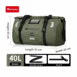 Motorcycle Waterproof Tail Bag Travel Outdoor Dry Luggage Roll Pack -TRAVELPRO Sales Motorcycle Waterproof Tail Bag Travel Outdoor Dry Luggage Roll Pack Bag 40 66 Motorbike Luggage Backpack.jpg 640x640 04cb2cbf 56e3 4967 ba42 f907fce15e34