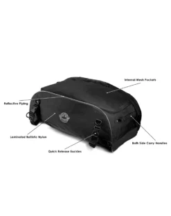 Viking Voyage Collapsible XL Motorcycle Luggage Rack Bag -TRAVELPRO Sales Viking Voyage Collapsable Rack Bag 3 59949.1673635843