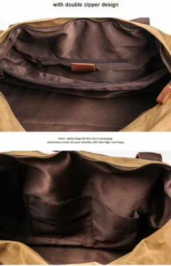 Waterproof Waxed Canvas Leather Men Travel Bag Hand Luggage Bag Carry -TRAVELPRO Sales WaterProof Waxed Canvas Leather Men Travel Bag Hand Luggage Bag Carry On Large tote Vintage Men e426c524 bfd6 45d7 9087 2b5c3589738e