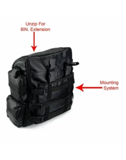 Viking Aero Expandable Medium Motorcycle Tail Bag -TRAVELPRO Sales aero black leather medium motorcycle tail bag 1314 prd1 1 44241.1624380878