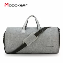 Modoker Travel Garment Bag With Shoulder Strap Duffel Bag Carry On Hanging Suitcase Clothing