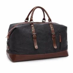 Canvas Travel Bag Men Leather Handbag Male Carry On Luggage Duffel Bags Women Overnight Big 9 Canvas Travel Bag Men Leather Handbag Male Carry On Luggage Duffel Bags Women Overnight Big -TRAVELPRO Sales product image 906441742