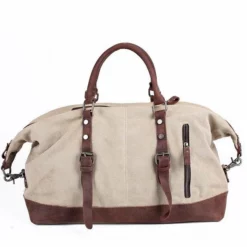 Vintage Multifunctional Large Capacity Carry On Canvas Luggage Bag For Men Duffel Bags Weekend -TRAVELPRO Sales product image 906444451